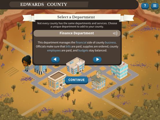 Counties Work Screenshot (iTunes Store)