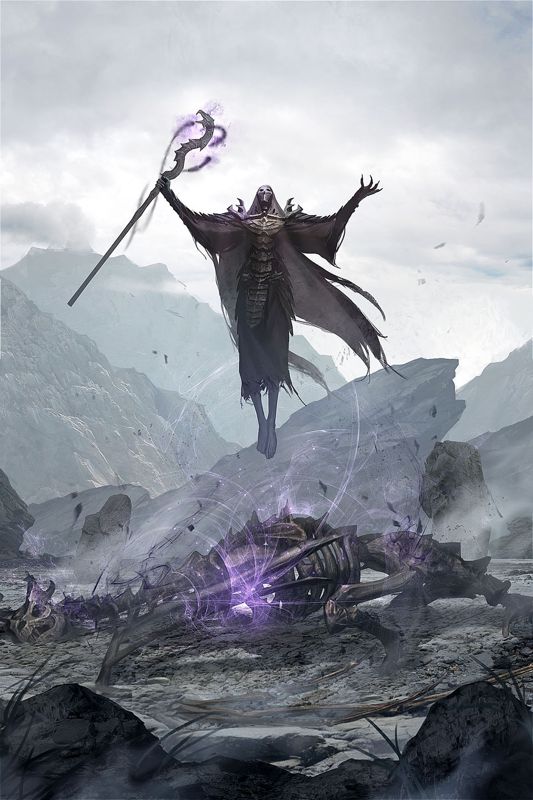 The Elder Scrolls: Legends - Heroes of Skyrim Concept Art (Artwork and Screenshots from The Elder Scrolls: Legends website): TESL_Dragon_Priest-rev2_art