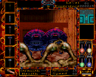 Trapped Screenshot (Amiga Computer Studio Cover Disk 1)