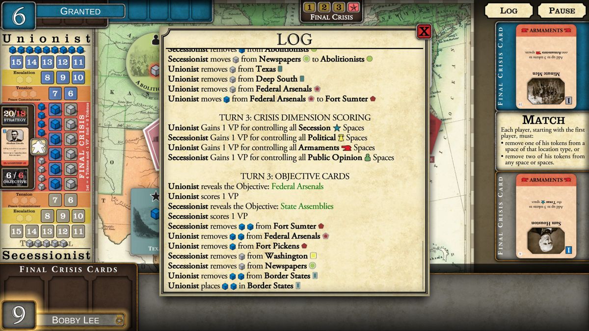 Fort Sumter: The Secession Crisis 1860-1861 Screenshot (Steam)