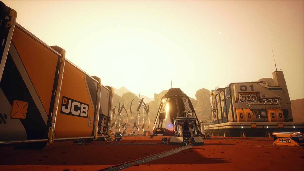 JCB Pioneer: Mars Screenshot (Steam)