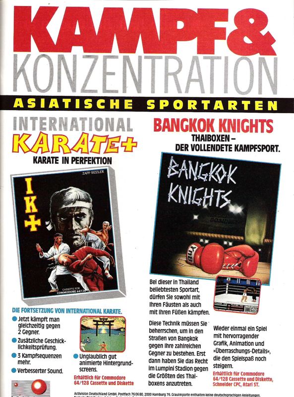 Chop N' Drop Magazine Advertisement (Magazine Advertisements): ASM (Germany), Issue 02/1988