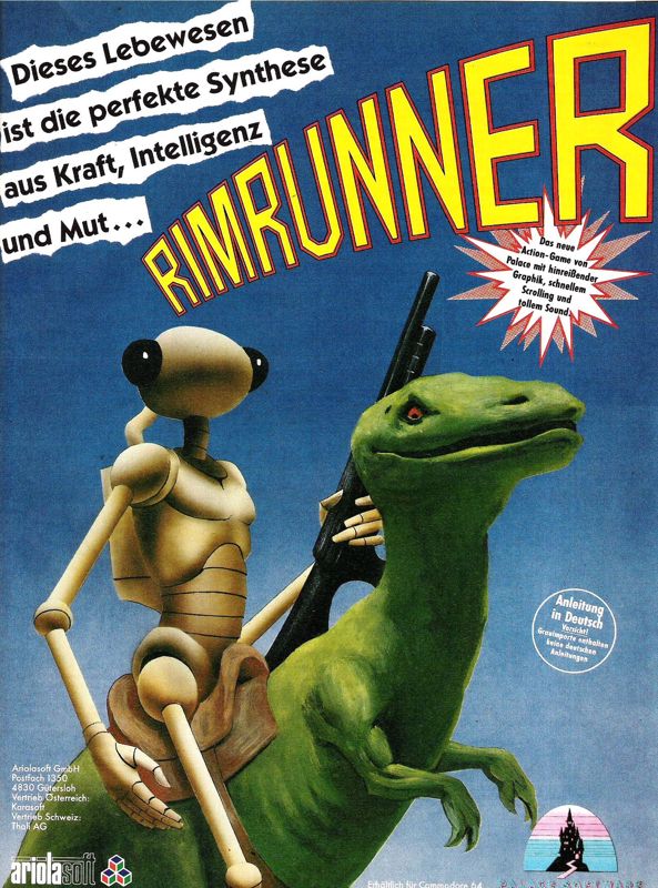 Rimrunner Magazine Advertisement (Magazine Advertisements): ASM (Germany), Issue 02/1988