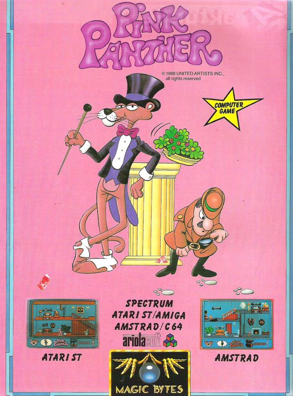 Pink Panther Magazine Advertisement (Magazine Advertisements): ASM (Germany), Issue 04/1988