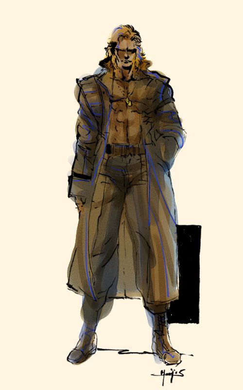 Metal Gear Solid Concept Art (Metal Gear Solid Artwork Vol. 2: Liquid Snake): Liquid Snake