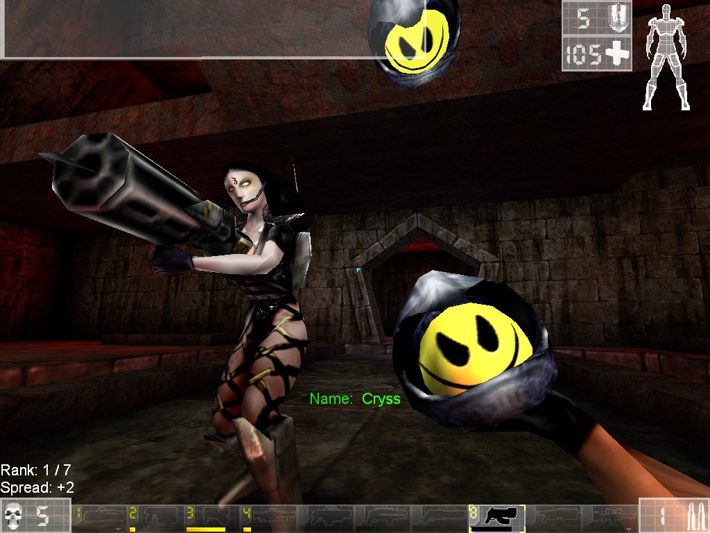 Unreal Tournament: Game of the Year Edition Screenshot (Infogrames Winter Line-Up August 2000): xy-chaos1