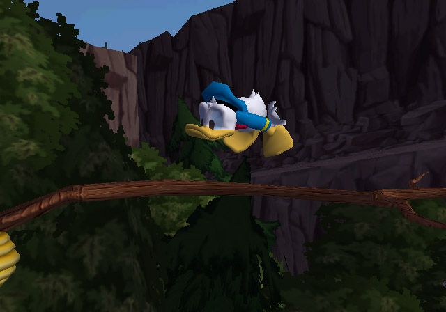 Disney's Donald Duck: Goin' Quackers Screenshot (Disney's Donald Duck: "Qu@ck Att@ck"?*! Press Kit): Special Move (PS2)