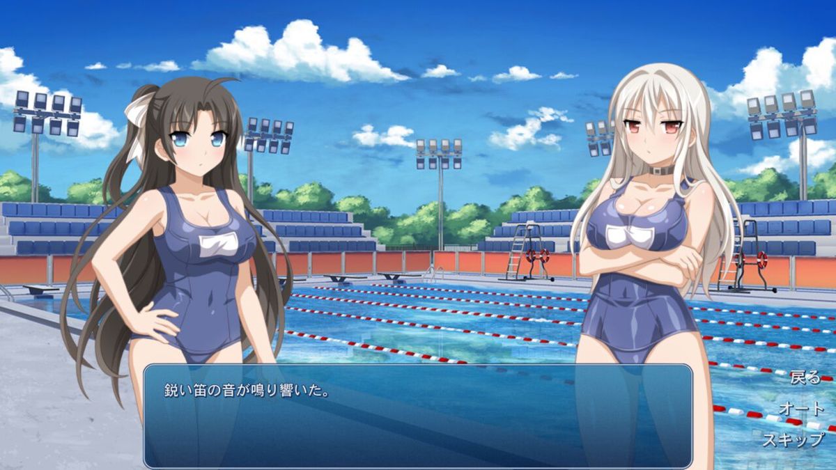 Sakura Swim Club Screenshot (Nintendo.co.jp)