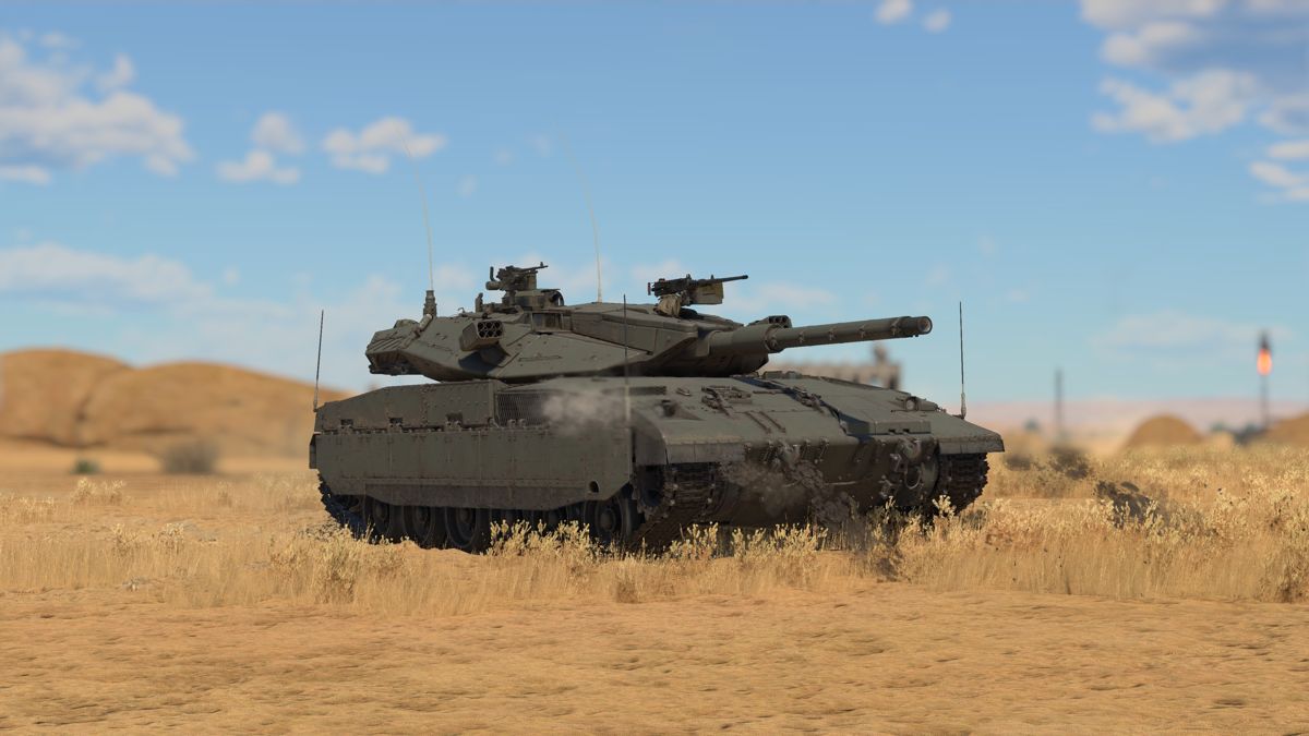 War Thunder: Merkava Mk.2D Pack official promotional image - MobyGames