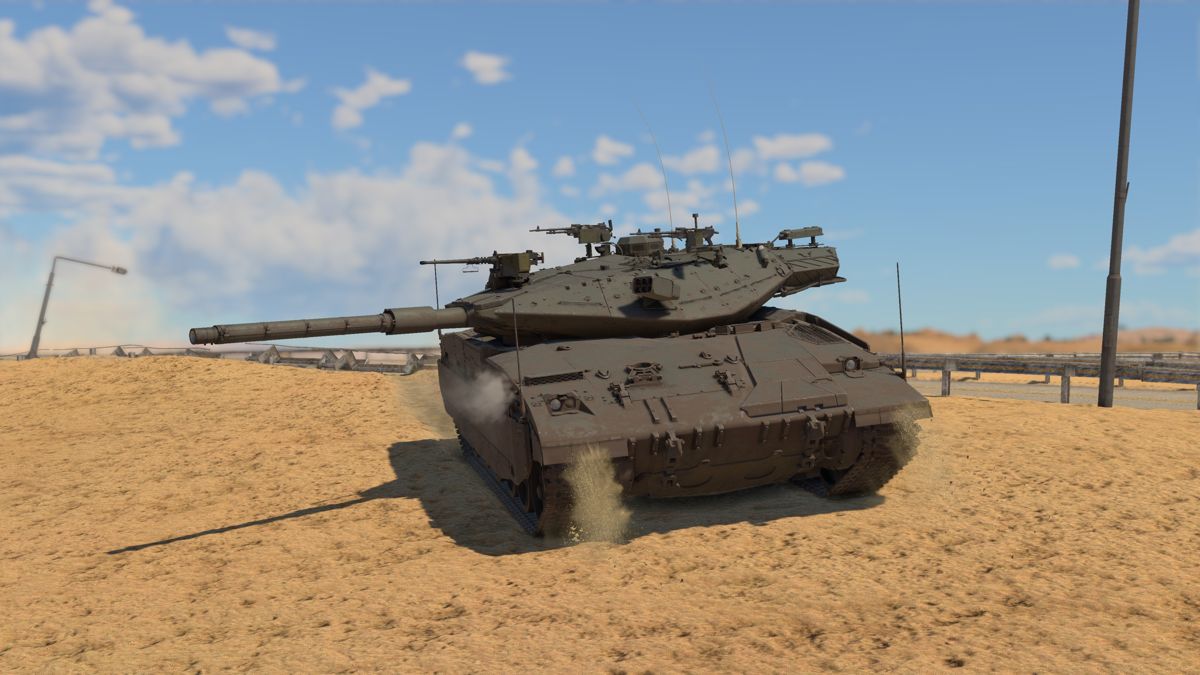 War Thunder: Merkava Mk.2D Pack official promotional image - MobyGames