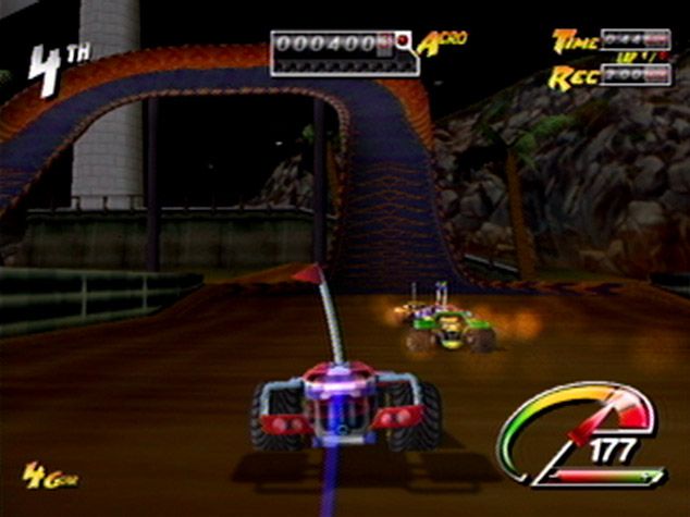 Stunt GP Screenshot (Infogrames Winter Line-Up August 2000): Dreamcast