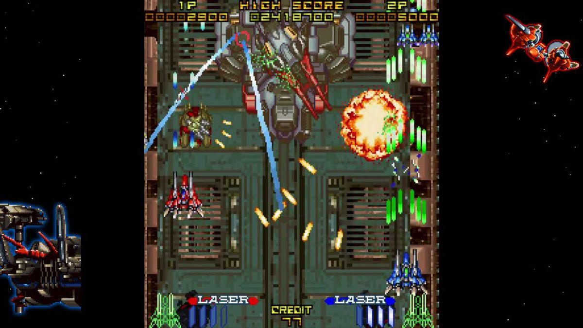 Galactic Attack Screenshot (Nintendo.co.jp)