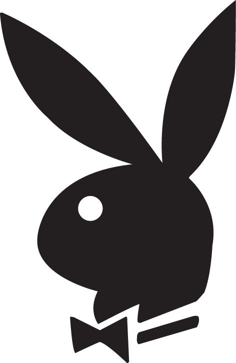 Playboy: The Mansion Logo (Ubisoft E3 2004 Press Kit CD2): Rabbit Head design