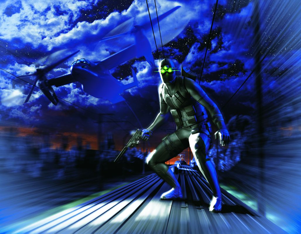 Tom Clancy's Splinter Cell: Pandora Tomorrow Render (Ubisoft E3 2004 Press Kit CD1): Train