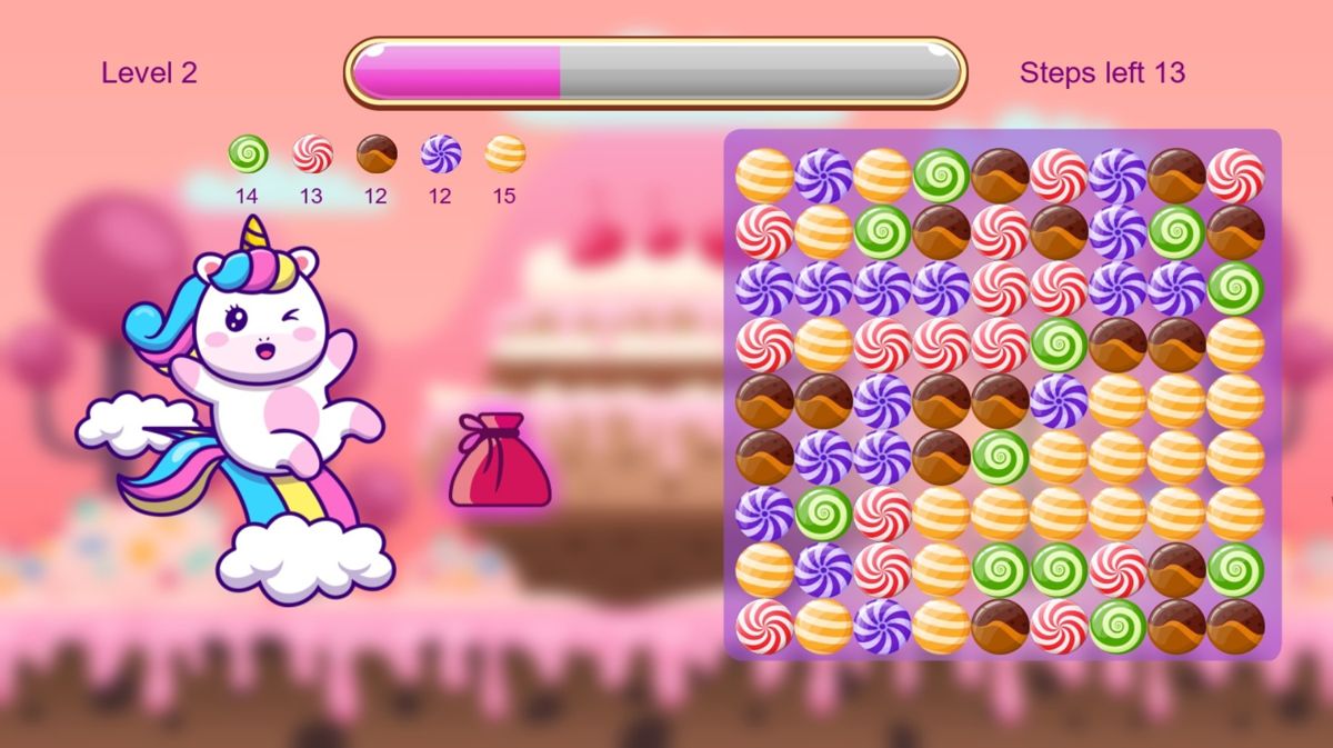 Unicorn and Sweets Screenshot (Steam)