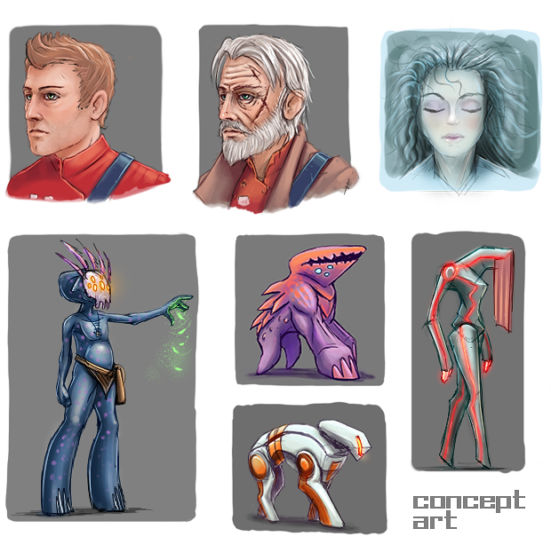 The Way Concept Art (Publisher's official website (PlayWay)): Some of the concept art