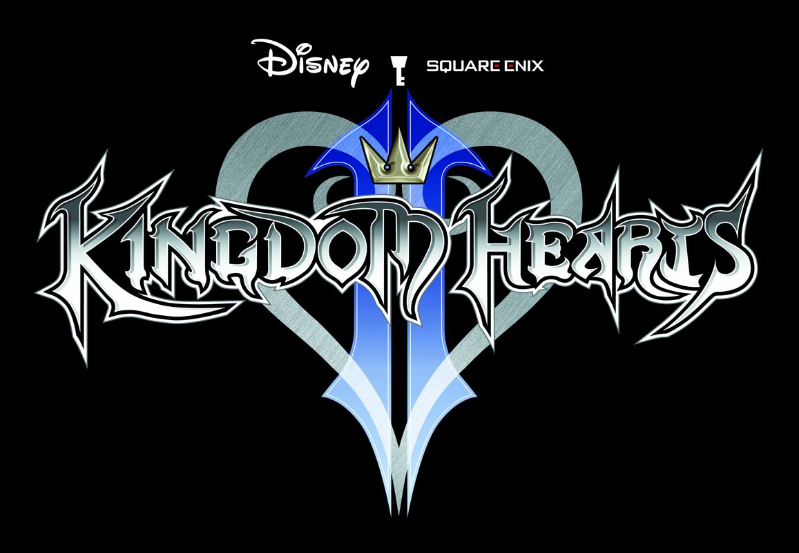 Kingdom Hearts II Logo (Square Enix E3 2004 Media CD): On Black