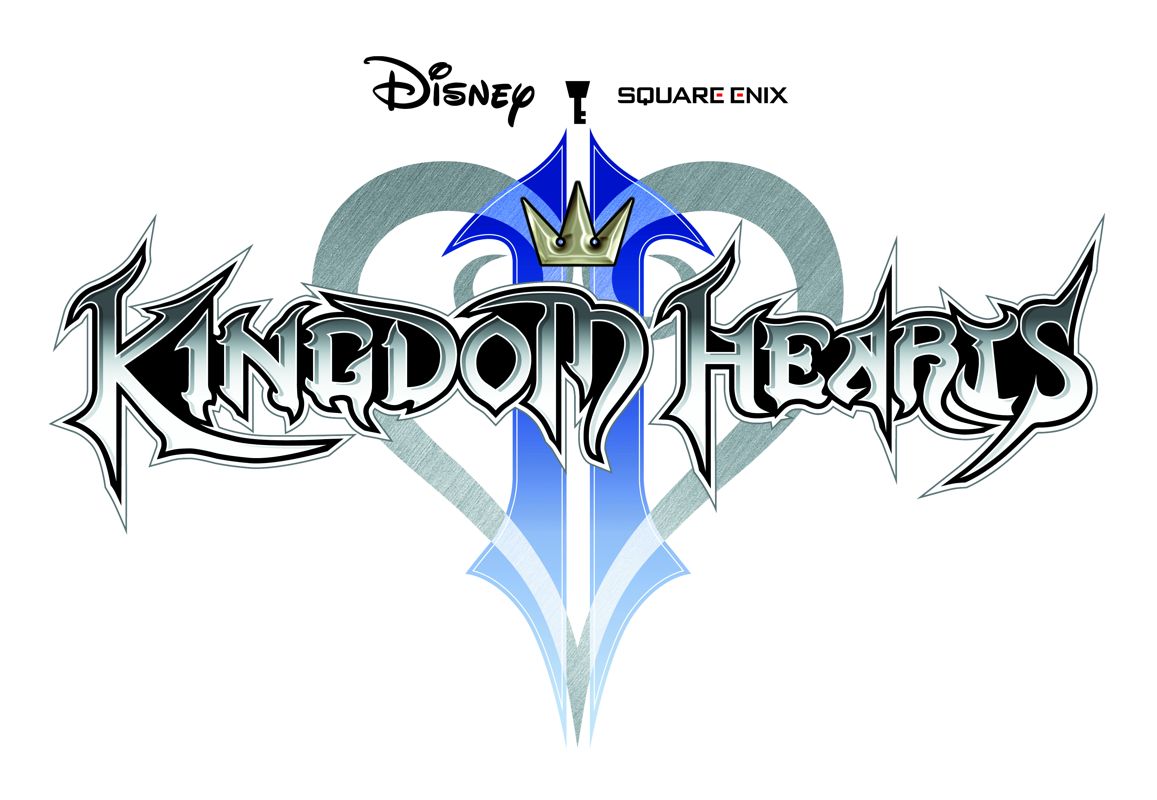 Kingdom Hearts II Logo (Square Enix E3 2004 Media CD): On White