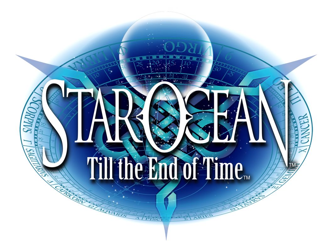 Star Ocean: Till the End of Time Logo (Square Enix E3 2004 Media CD): On White
