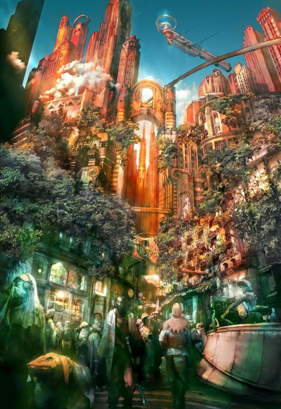 Final Fantasy XII Concept Art (Square Enix E3 2004 Media CD): Environment1