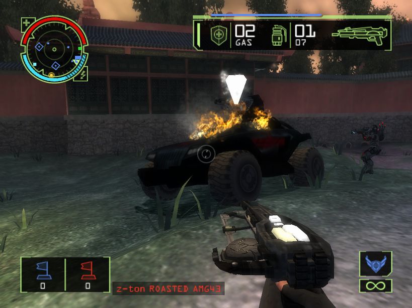 Project: Snowblind Screenshot (Project: Snowblind Assets disc): Multiplayer (PS2)