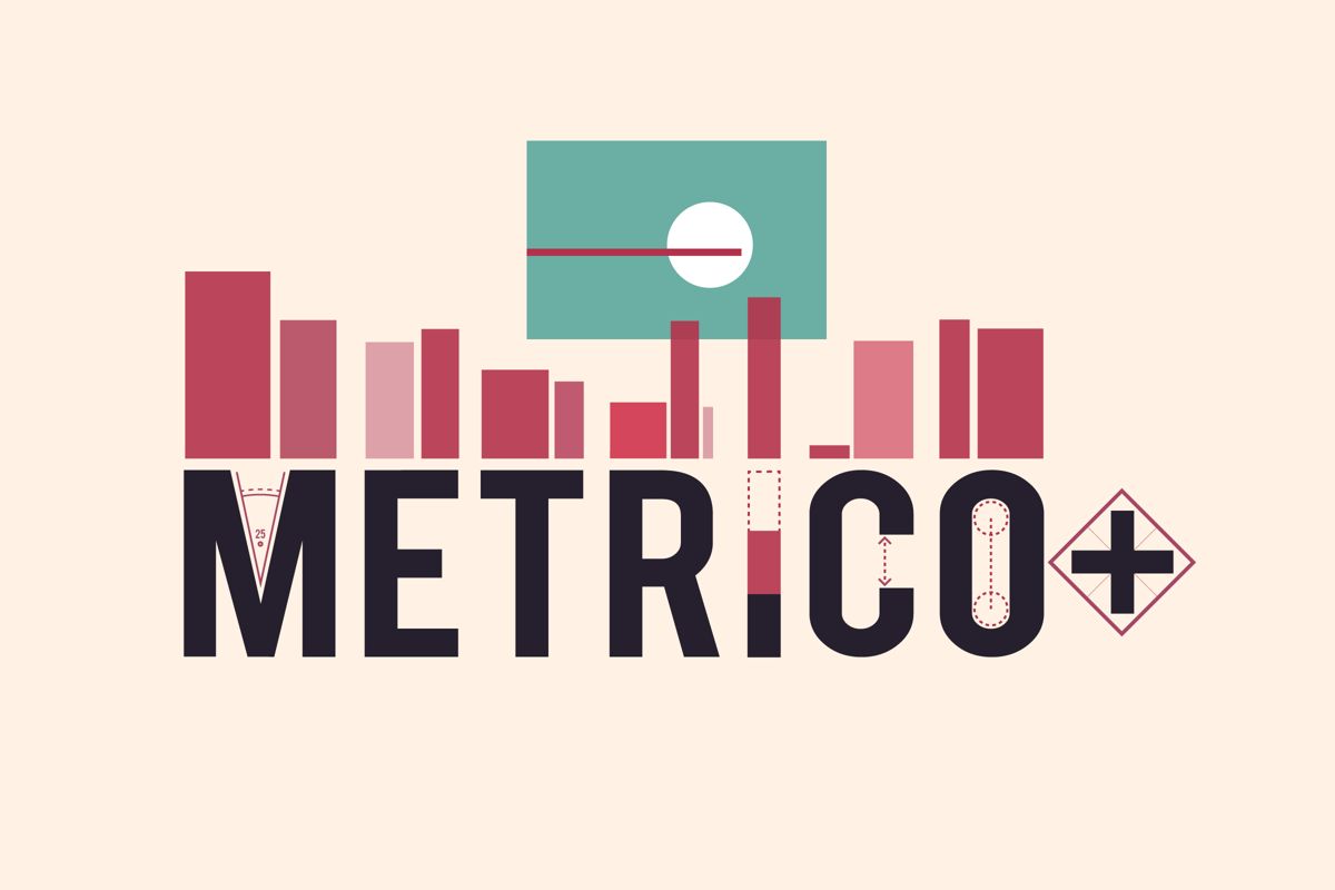 Metrico+ Logo (official press kit)