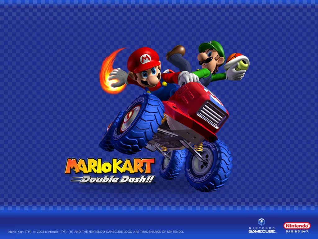 Mario Kart: Double Dash!! Wallpaper (Official UK Website): 1024x768