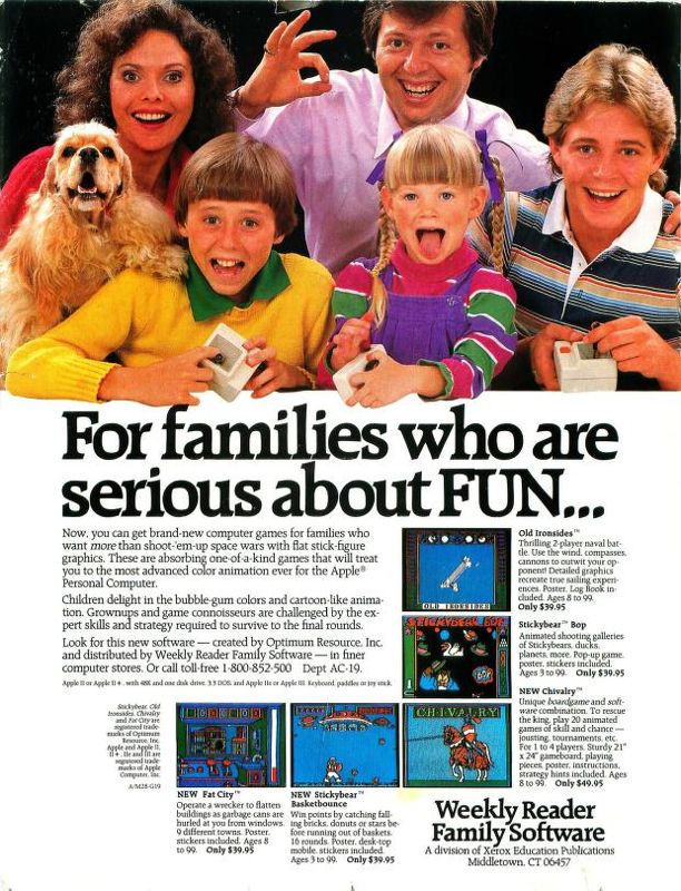 Old Ironsides Magazine Advertisement (Magazine Advertisements): SoftSide (United States) Issue 46 (January 1984)