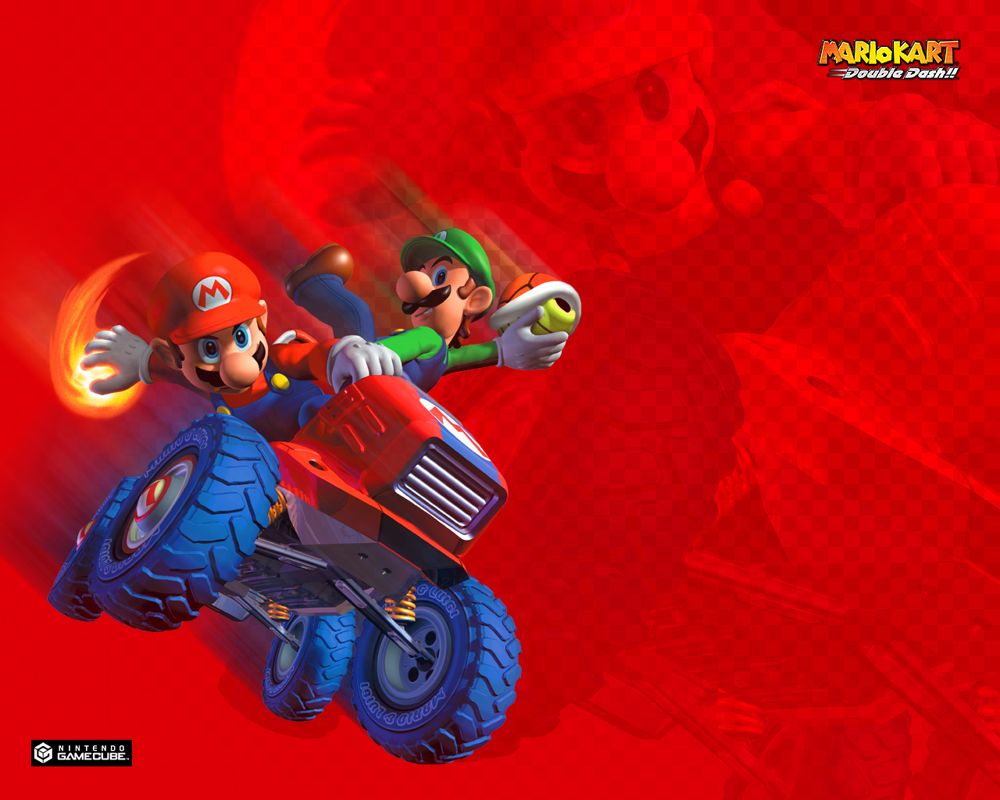 Mario Kart: Double Dash!! Wallpaper (Official US Website): 1280x1024