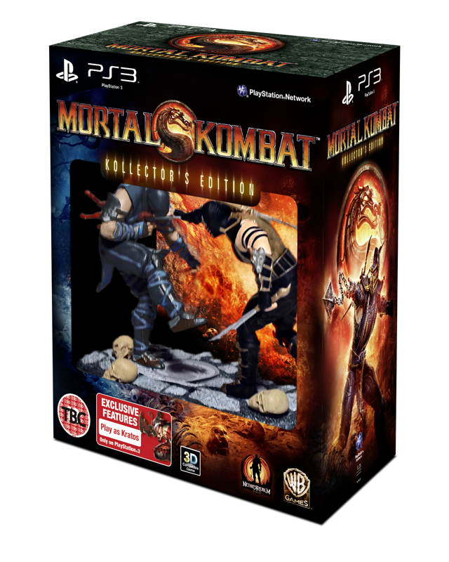Mortal Kombat (Kollector's Edition) Other (Mortal Kombat Press Kit): PS3 3D Packshot GB (BBFC)