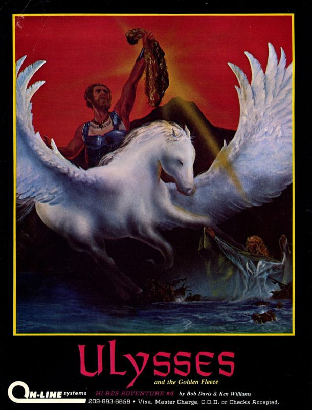 Hi-Res Adventure #4: Ulysses and the Golden Fleece Magazine Advertisement (Magazine Advertisements): Softline (United States) Volume 1 Number 1 (September 1981)