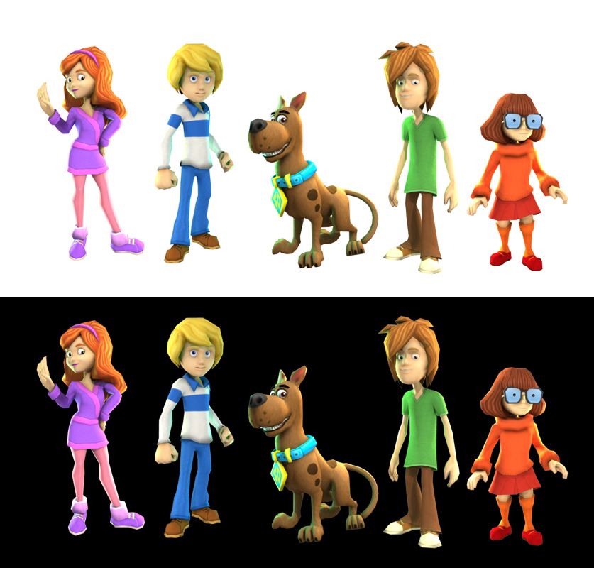 Scooby-Doo!: First Frights Render (Scooby-Doo!: First Frights & The Mystery Begins Asset Disc): Group Reference Image