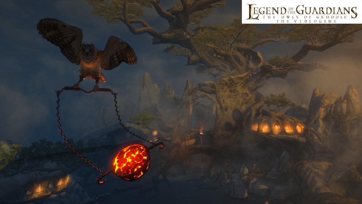 Legend of the Guardians: The Owls of Ga'Hoole Screenshot (Legend of the Guardians: The Owls of Ga'Hoole / Scooby-Doo! and the Spooky Swamp Asset Disc)