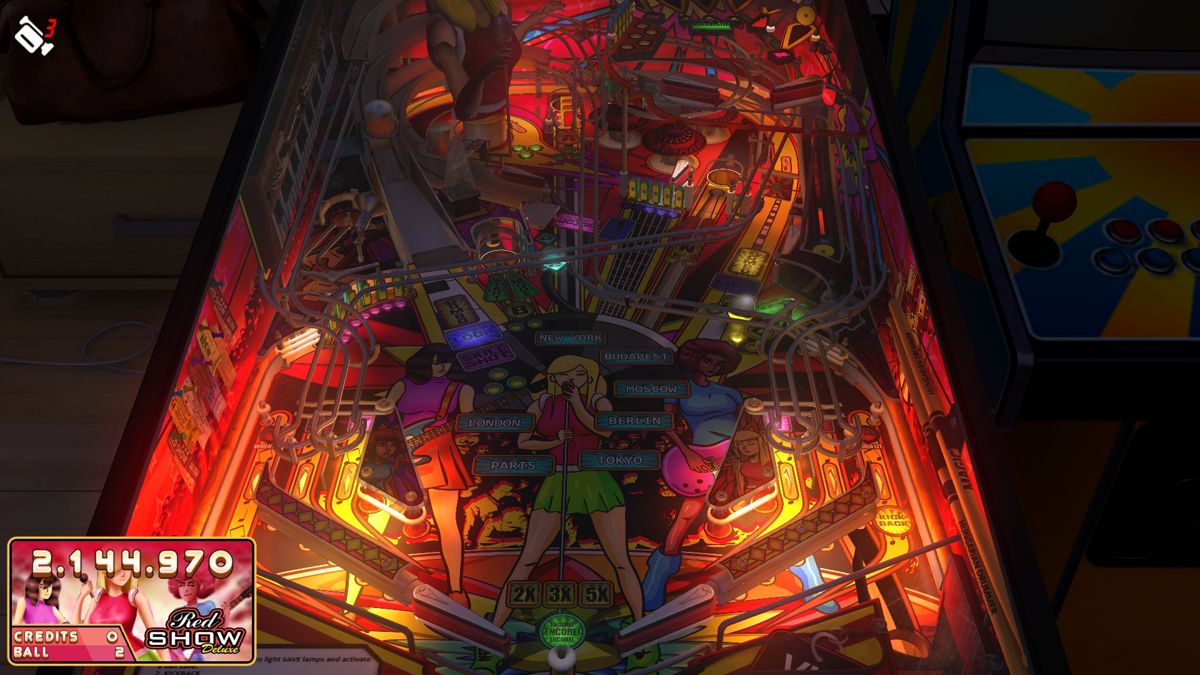 Zaccaria Pinball Screenshot (PlayStation Store)