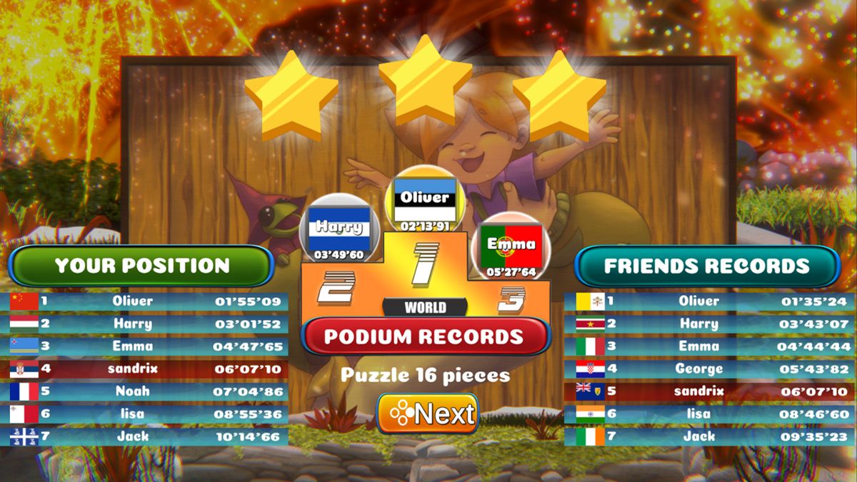 #pinocchio, Super Puzzles Dream Screenshot (Nintendo.com.au)