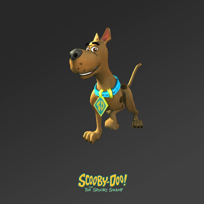 Scooby-Doo! and the Spooky Swamp Render (Legend of the Guardians: The Owls of Ga'Hoole / Scooby-Doo! and the Spooky Swamp Asset Disc): Scooby
