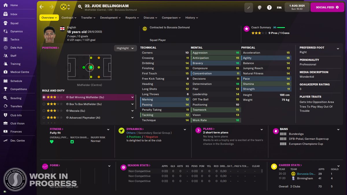 Football Manager 2022 Screenshot (Steam)