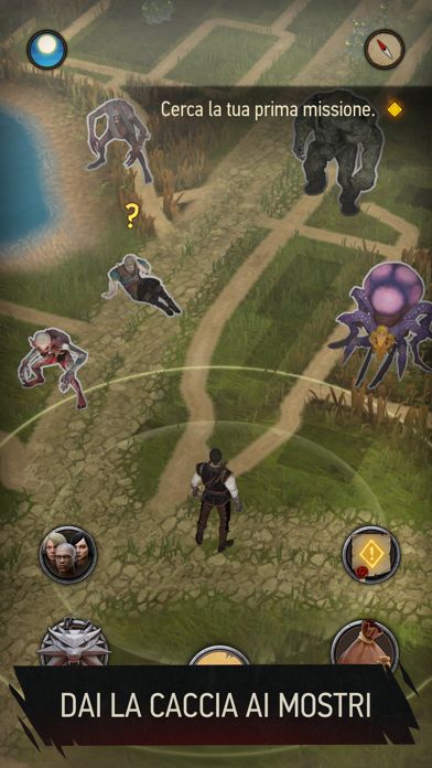 The Witcher: Monster Slayer Screenshot (iTunes Store (Italy))