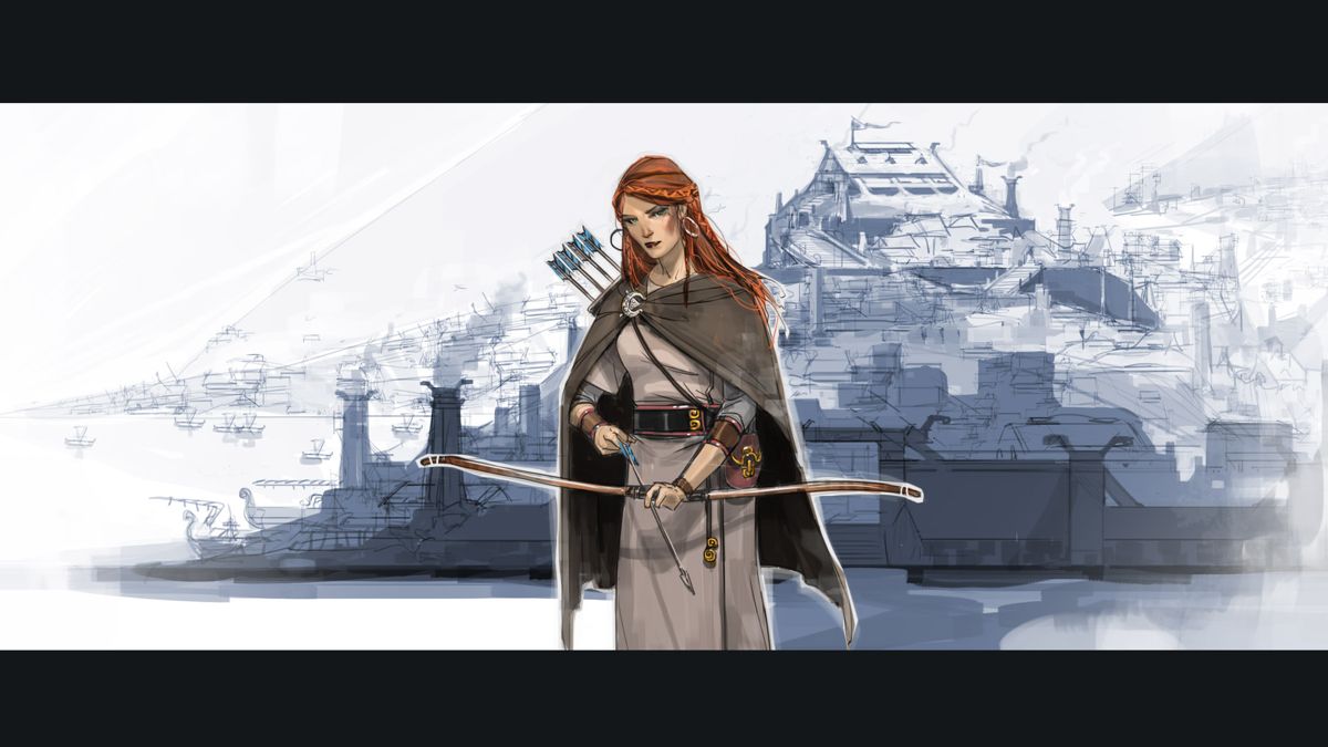 The Banner Saga Concept Art (Official gamepedia > Concept Art): Archer