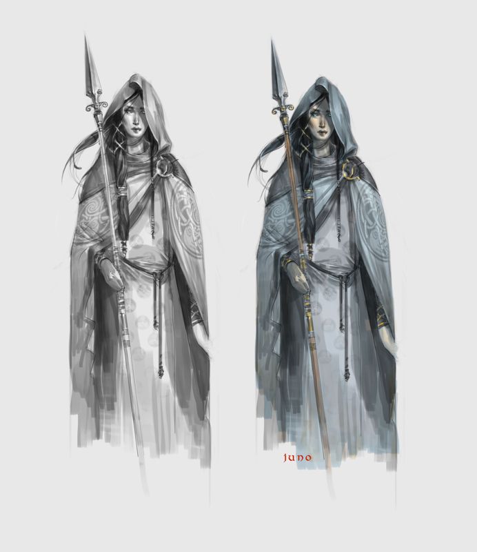 The Banner Saga Concept Art (Official gamepedia > Concept Art): Juno