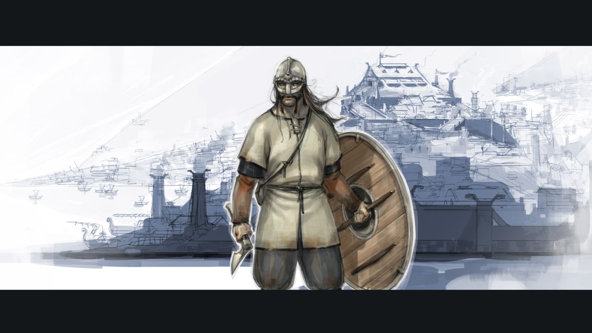 The Banner Saga Concept Art (Official gamepedia > Concept Art): Raider (Backbiter)