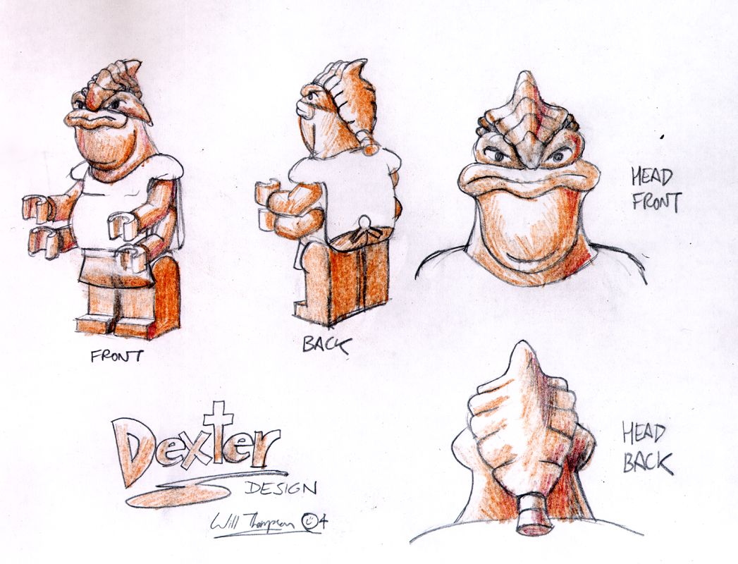 LEGO Star Wars: The Video Game Concept Art (LEGO Star Wars: The Video Game Eidos Assets disc): Dexter