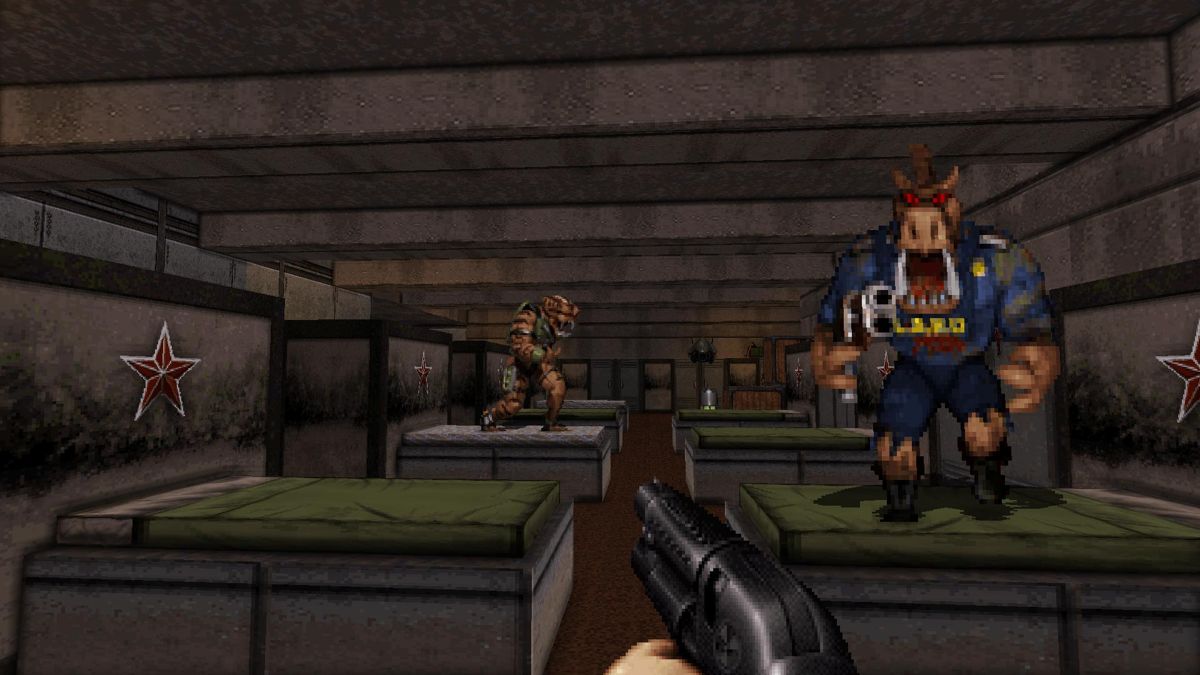 Duke nukem 20th. Duke Nukem 3d. Duke Nukem 3d: 20th Anniversary World. Duke Nukem свиньи. Duke Nukem 3 d 20 th Anniversary World Tour прохождение.