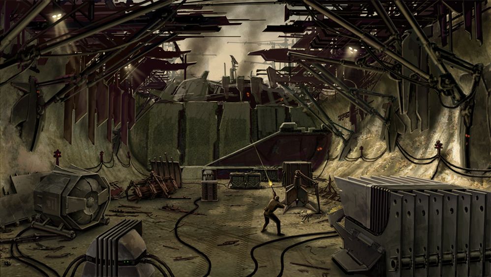 Resistance: Retribution Concept Art (Resistance: Retribution Media Materials disc): Trench: The Structures