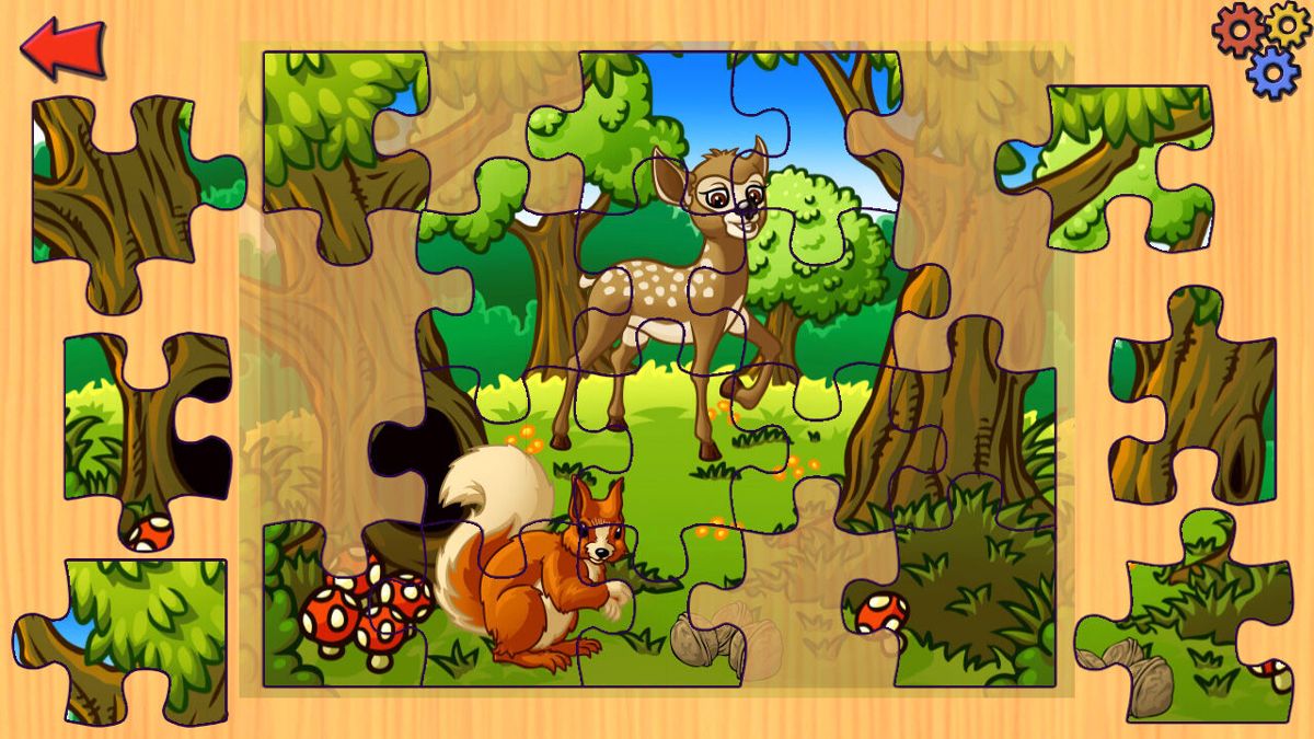 A Farm Animal Jigsaw Puzzle Screenshot (Nintendo.co.jp)