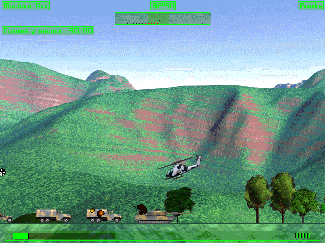Cobra Gunship Screenshot (Elysium Digital website - screenshots (1999))