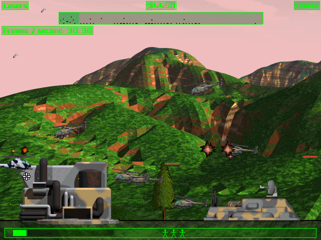 Cobra Gunship Screenshot (Elysium Digital website - screenshots (1999))