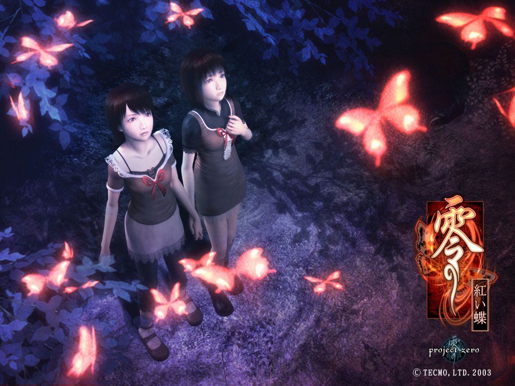 Fatal Frame II: Crimson Butterfly Wallpaper (Official Website): 【誘い】 mautyo