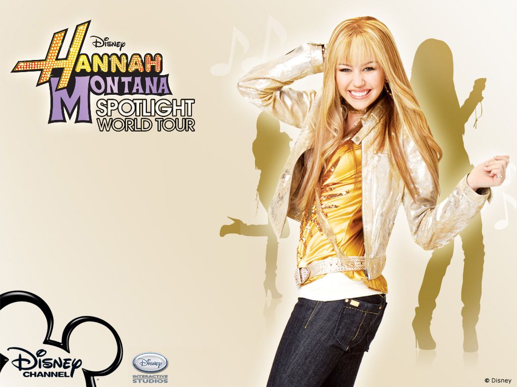 Hannah Montana: Spotlight World Tour Wallpaper (Girl Talk: Awesome (2008)): wall_03_size2