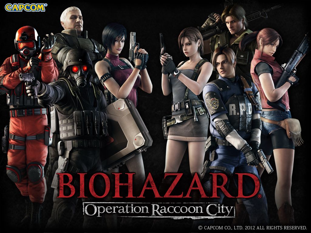 Resident Evil: Operation Raccoon City Wallpaper (Official (JP) Web Site (2016)): 1024x768